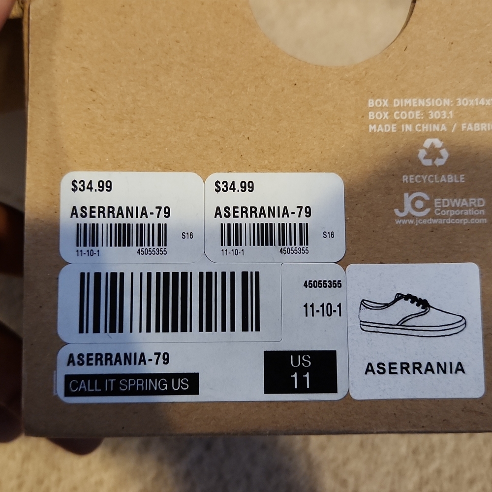 Call it spring tennis shoes